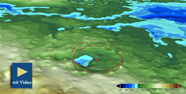 Einschlagskrater Grönland