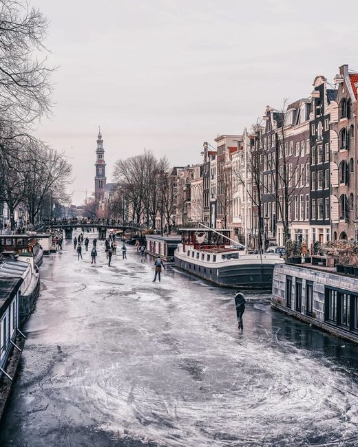 Global warming comes to Amsterdam