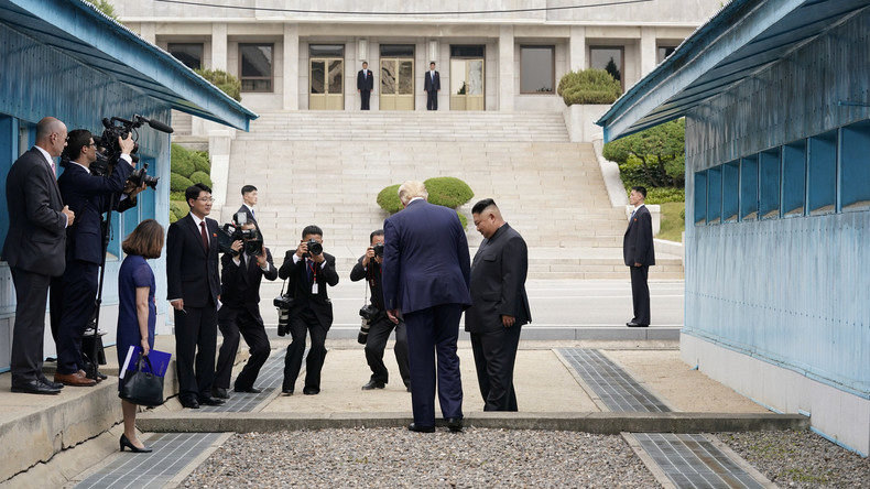 Kim Trump Grenze