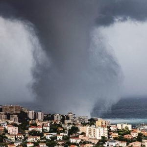 waterspout corsica