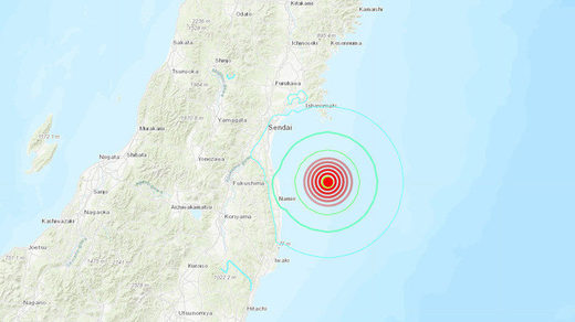 Erdbeben Japan