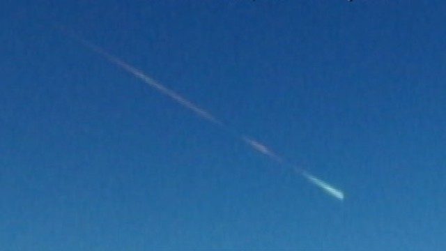 Daytime meteor - stock