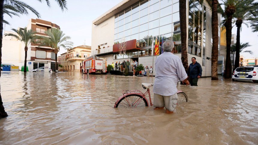 Hochwasser Spanien