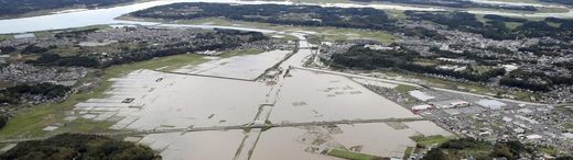überschwemmung japan