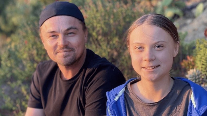 Leonardo DiCaprio Greta Thunberg