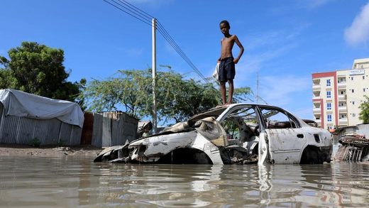 überschwemmung Mogadischu