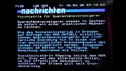Haft Psychiatrie für Corona Gegner