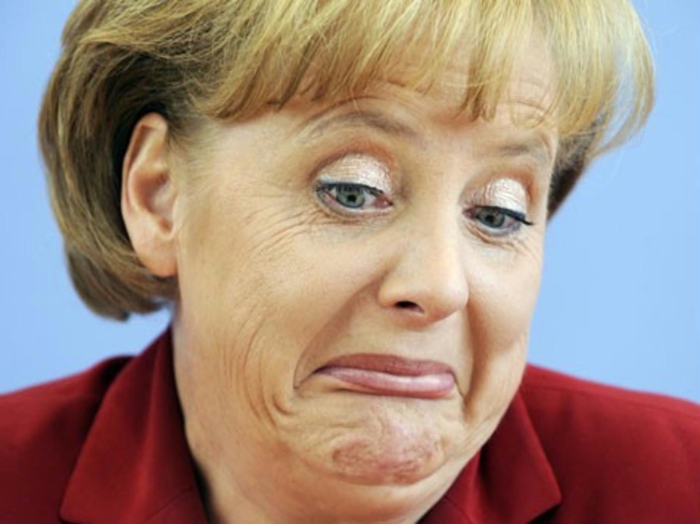 Merkel Schulterzucken