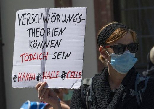 Klicken um zu vergrößern linke gegendemo