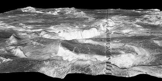 Klicken um zu vergrößern Venus Vulkan Feuerring