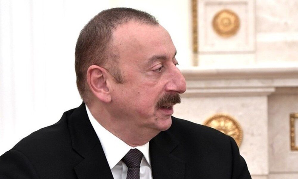 Aserbaidschan Präsident Ilham Alijew