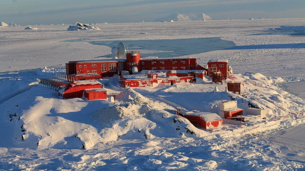 Chile's Bernardo O'Higgins army base is seen at Antarctica