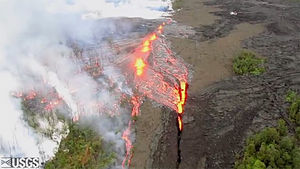 Vulkanausbruch Hawaii 1