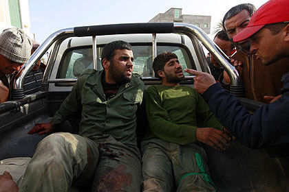 Rebellen bedrängen libysche Soldaten