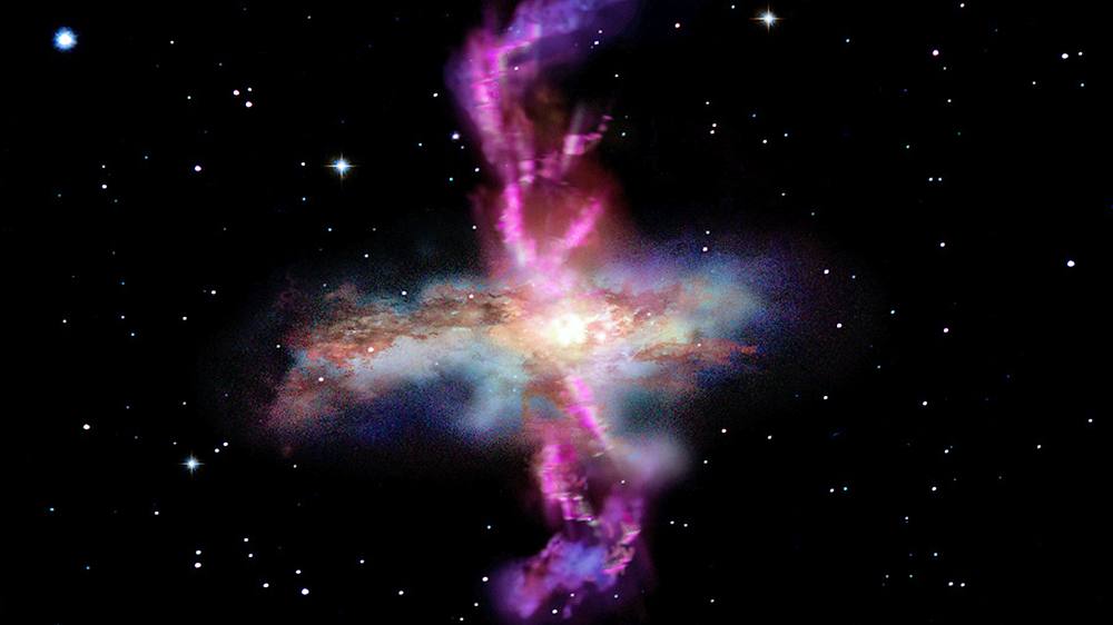 Infrarot-Galaxie