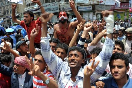 Demos in Jemen