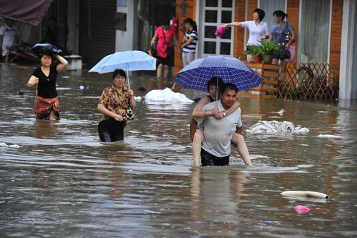 Überschwemmung China