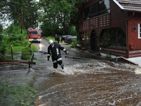 Überschwemmung Bayern