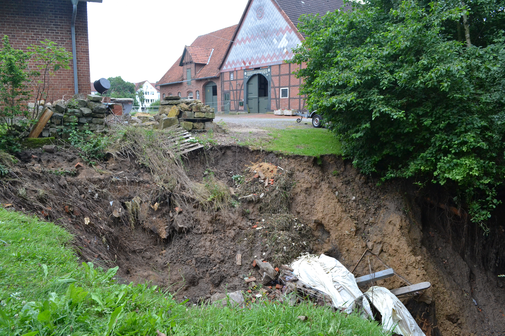 Klicken um zu vergrößern Erdrutsch Rinteln