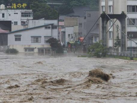 Hochwasser in Japan