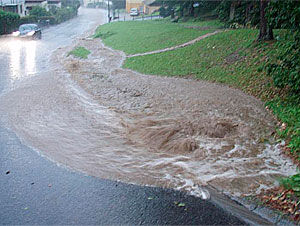 Überflutung Österreich