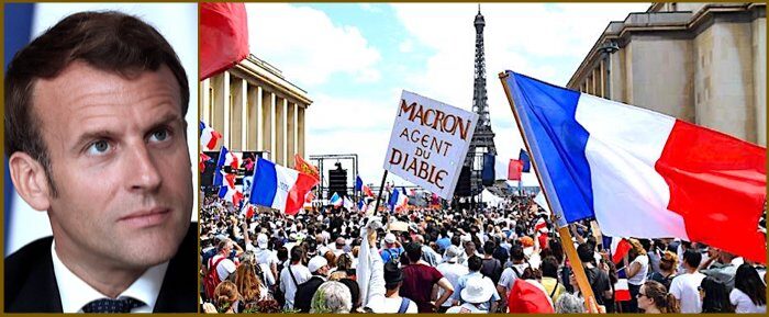 Macron Protest