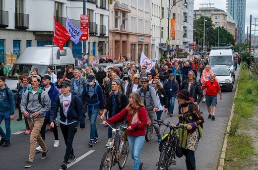 demonstration berlin