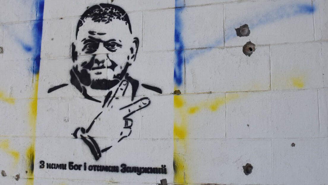 Graffiti Saluschnij Ukraine