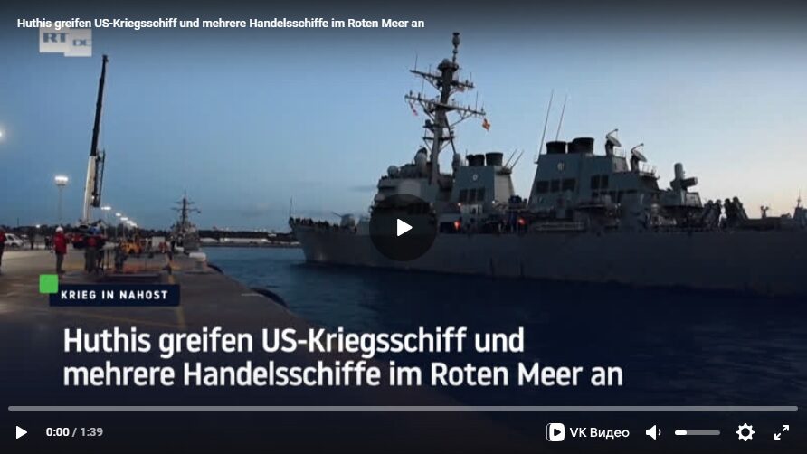 Huthis Jemen Angriff US Kriegsschiff