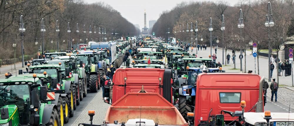 Bauernproteste Berlin