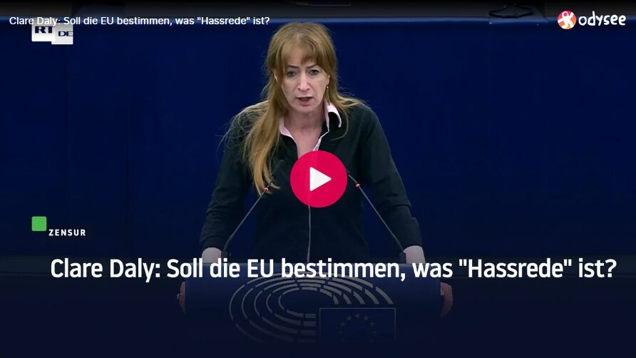Europäischen Parlament EU Clare Daly