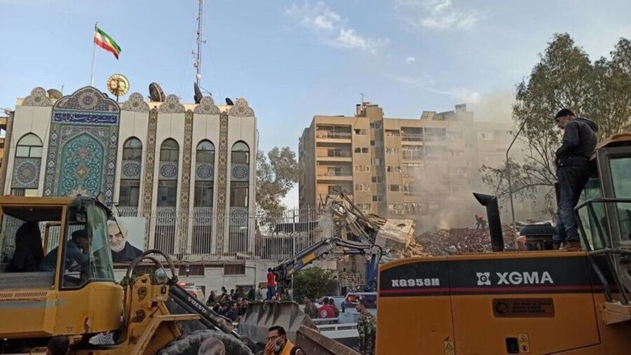 Luftangriff iranisches Konsulat Damaskus Israel