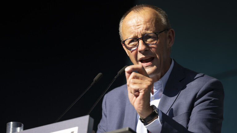 Germany chancellor-in-waiting Friedrich Merz.