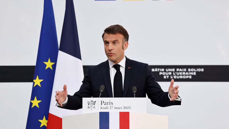 Klicken um zu vergrößern Emmanuel Macron