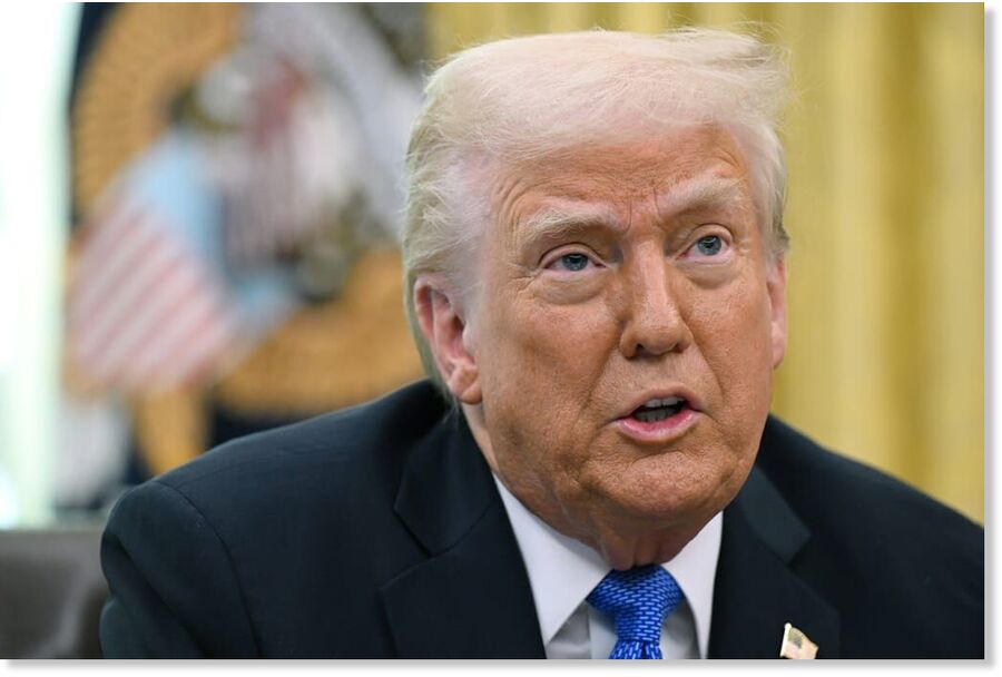 Klicken um zu vergrößern Trump