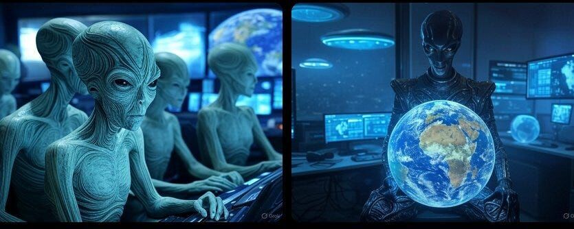 Klicken um zu vergrößern Aliens und Künstliche Intelligenz