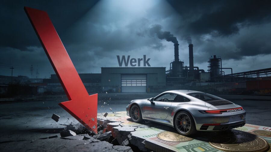 porsche Gewinneinbruch