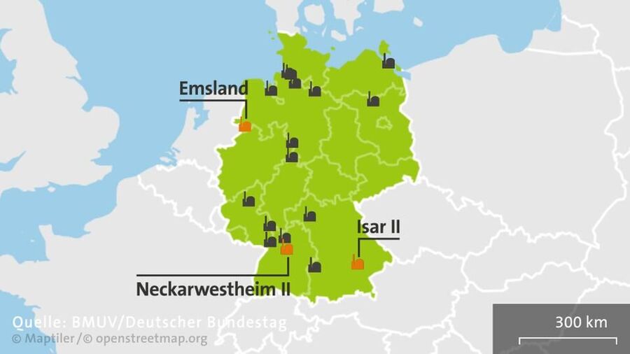 atomkraftwerke deutschland