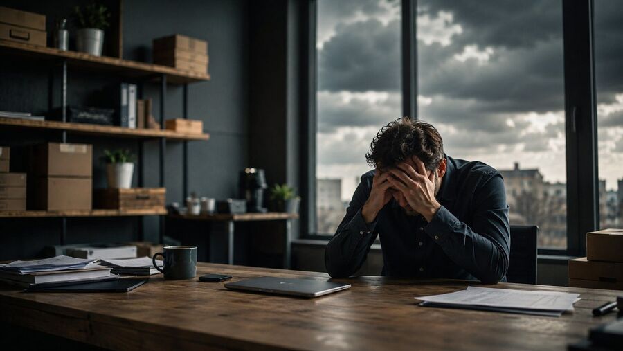 kleinunternehmer, depression