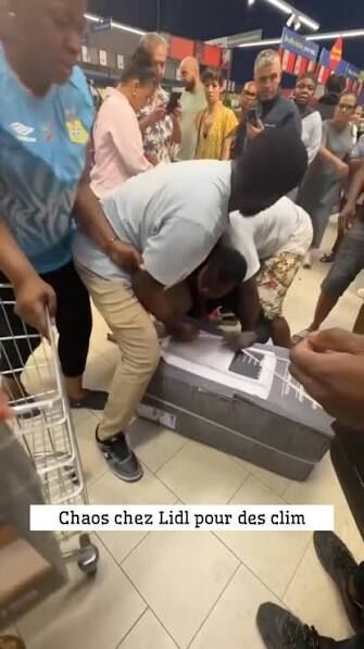 chaos lidl frankreich