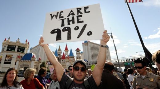 Demonstranten Las Vegas