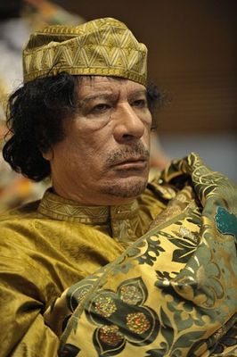 Klicken um zu vergrößern Gaddafi