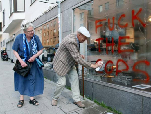rentner, ältere, 99%, occupy