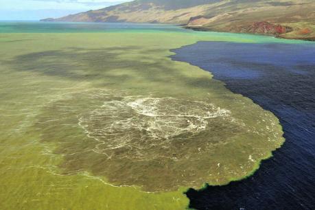 Asche Unterwasservulkan El Hierro