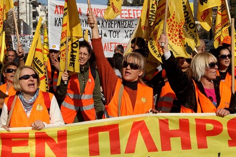 Streiks Griechenland