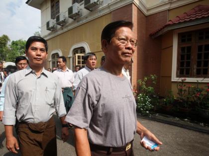 Entlassung polit. Häftlinge Birma