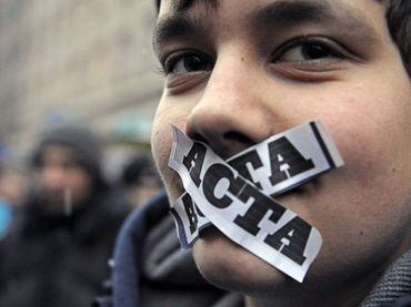 ACTA over mouth