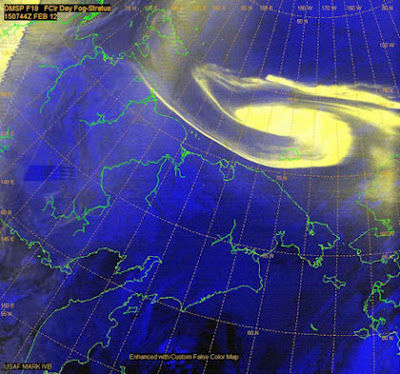 Polarlichtwirbel 14.Feb2012, Satellitenbild