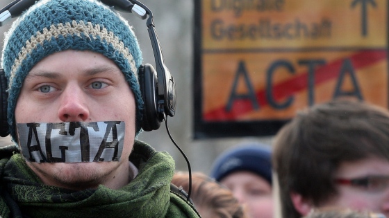 Anti-Acta-Demo, Februar 2012