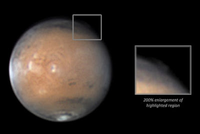 Anomalie Marsatmosphäre